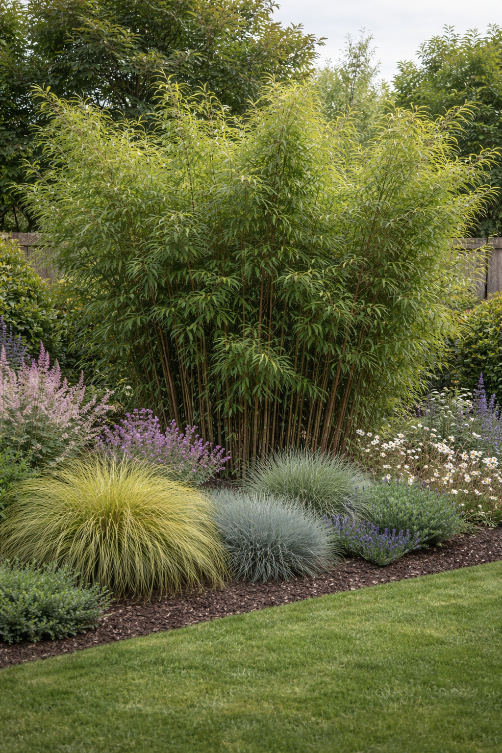 Comment intégrer le Fargesia scabrida dans un jardin zen ou naturel ?