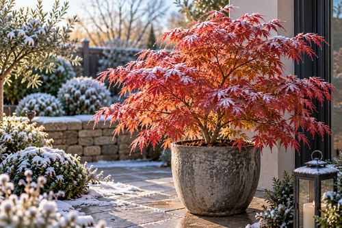 Comment protéger un érable du Japon en pot pendant l’hiver ?