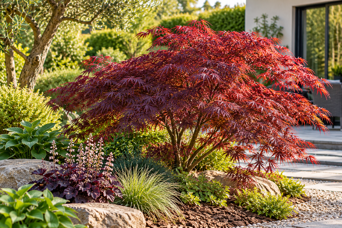 L’entretien et la plantation de votre Acer Palmatum Garnet
